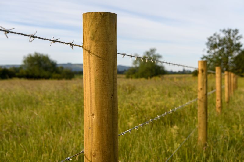 Goat Fence Installation